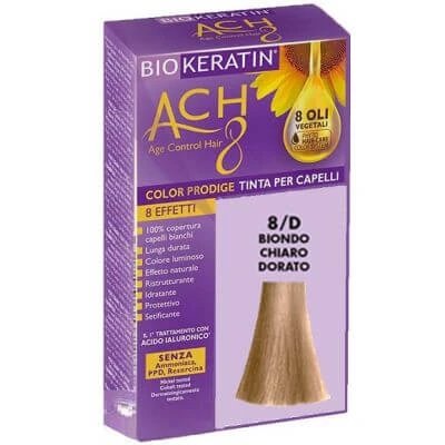 Biokeratin ach8 color prodige 8/d blond auriu deschis