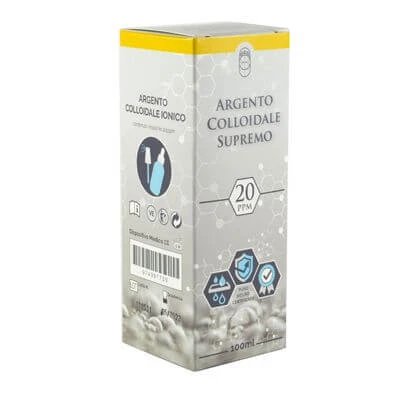 Argint coloidal suprem 20ppm 100 ml spray + picurător
