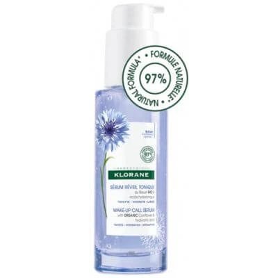 Klorane ser de înviorare tonic de floarea porumbului bio acid hialuronic 50 ml