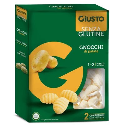 Gnochi fără gluten Giusto 2x250 g