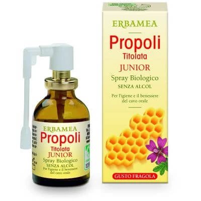 Propolis titrat organic junior spray 20 ml