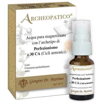 Apă arheopatică magnetizată pură cu arhetipul perfecționismului la 30 de cicluri armonice 10 ml