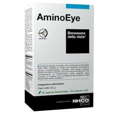 Nhco aminoeye 20 capsule verzi + 20 capsule moi