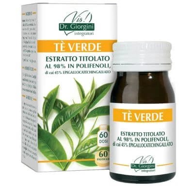 Extract titrat de ceai verde 30 g 60 comprimate