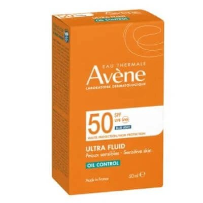 Eau thermale avene solar ultra fluid oil contr spf 50 50ml