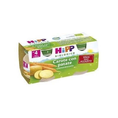 Hipp bio hipp bio morcovi omogenizați cu cartofi 2x80 g