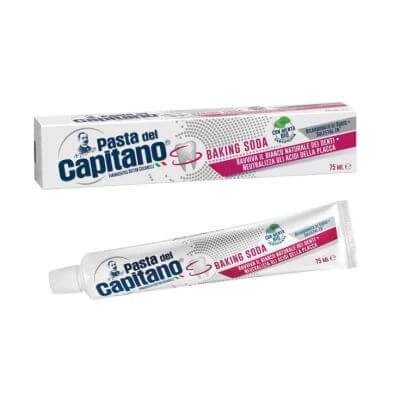 Pastă de dinți Captain's Paste bicarbonat de sodiu 100 ml