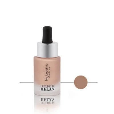 Culorile fondului de ten helan bio iluminator mediu 15 ml