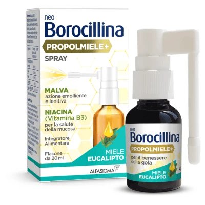 Neoborocilină propolis+ spray miere eucalipt 20 ml