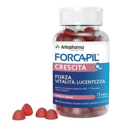 Forcapil creștere 60 gummy
