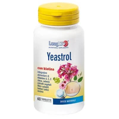 Longlife yeastrol 60 comprimate