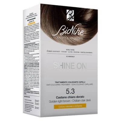 Strălucire pe maro auriu deschis 5.3 Sticlă de 75 ml + tub de 50 ml