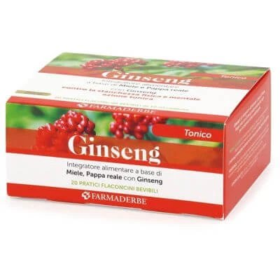 Ginseng flacoane 20 flacoane 10 ml