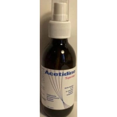 Loțiune cu acid acetic 2% spray sanitizant cu acetidină 125ml