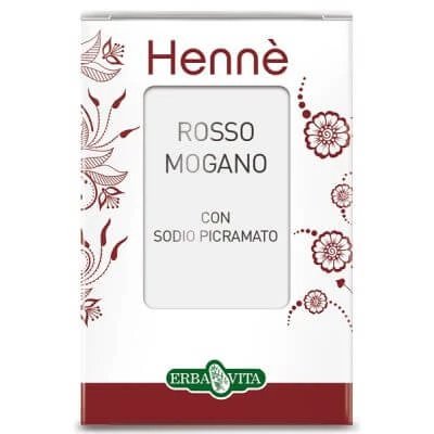 Henne culoare de păr roșu mahon 100 g
