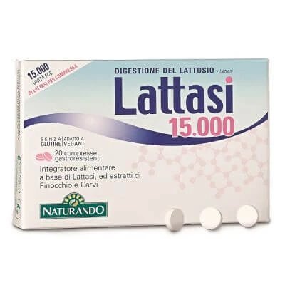 Lactază 15000 20 comprimate