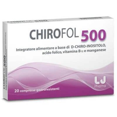 Chirofol 500 20 comprimate gastrorezistente