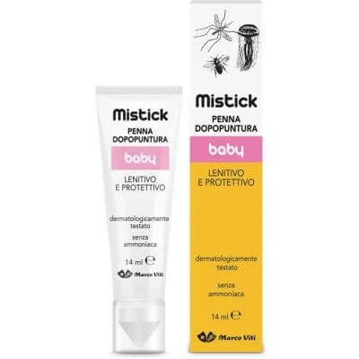 Stilou gel anti-țânțari Mistick baby în tub cu cutie