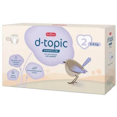 Scutece D-topic mărimea 2 24 bucăți