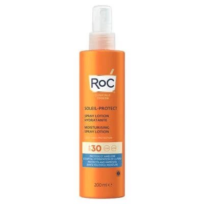 Roc sun spray loțiune de corp spf 30 hidratantă 200 ml