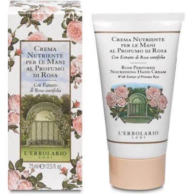 Cremă de mâini hrănitoare cu trandafiri 75 ml