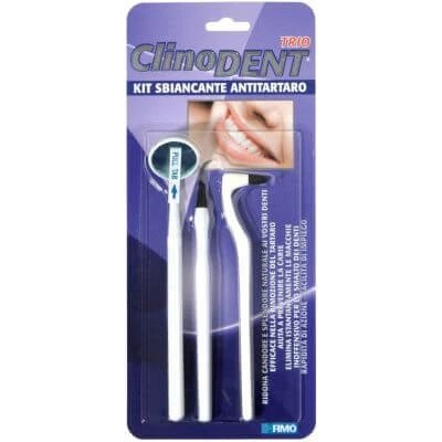 Trio de albire anti tartru Clinodent