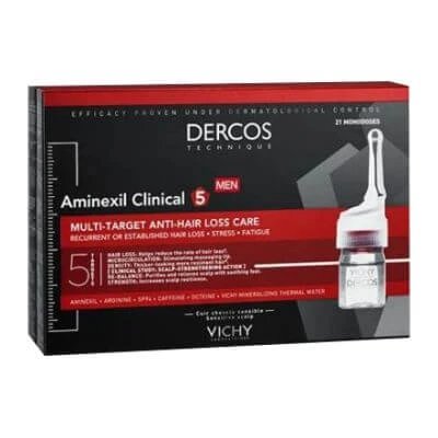 Dercos aminexil flacoane 42 bărbați 6 ml
