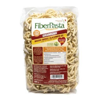 Fiberpasta gramigna cu indice glicemic scăzut 500 g