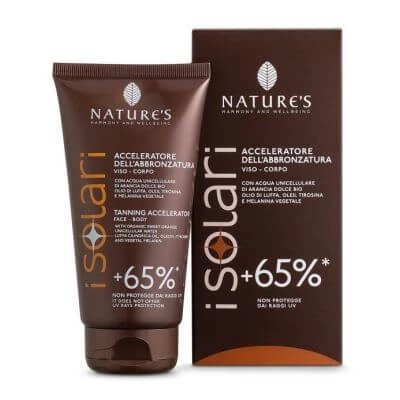 Nature's i solari accelerator de bronz +65% 150 ml