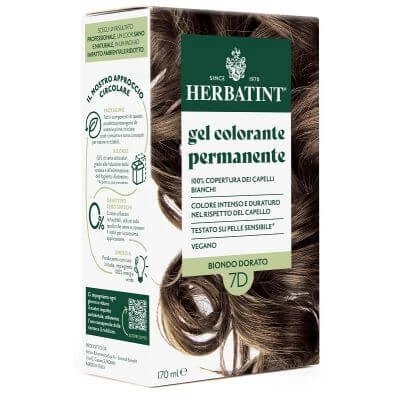 Herbatint 7d blond auriu 170 ml
