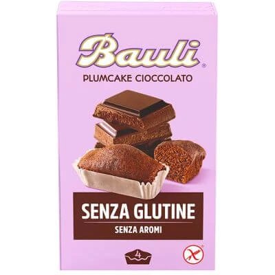 Bauli plumcake fără ciocolată 4 bucăți x 33 g