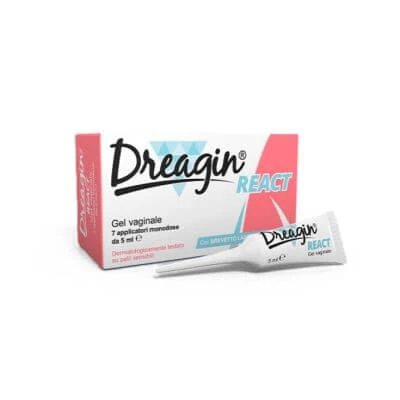 Dreagin react gel 7 tuburi monodoză de 5 ml