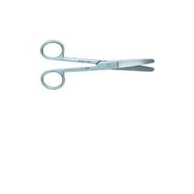 Foarfecă dreaptă cu vârf rotund 16cm