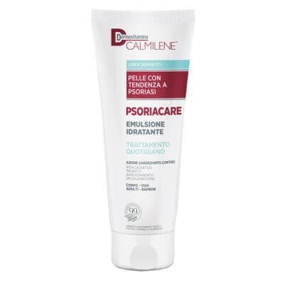 Dermovitamin calmilene psoriacare emulsie hidratantă tratament zilnic pentru pielea predispusă la psoriazis 400 ml