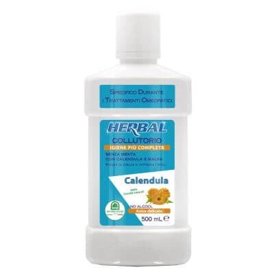 Apă de gură pe bază de plante gălbenele și malva 500 ml