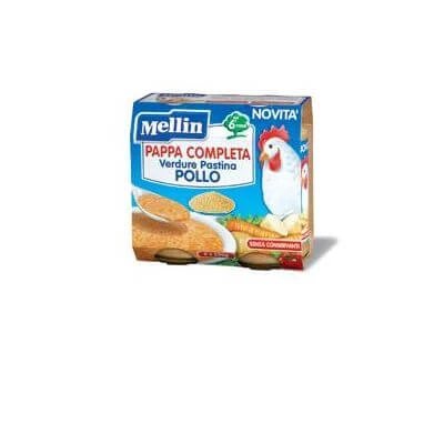 Mellin complete baby food pui 250 g 2 bucăți