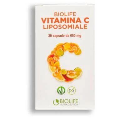 Biolife vitamina c lipozomală 30 capsule