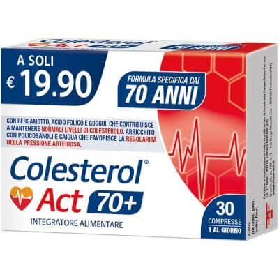 Colesterol act 70+ 30 comprimate