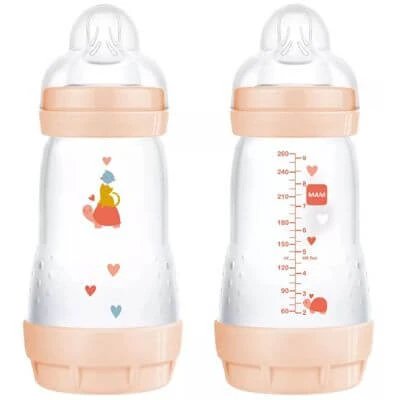 Mam easy start biberon 260ml feminin
