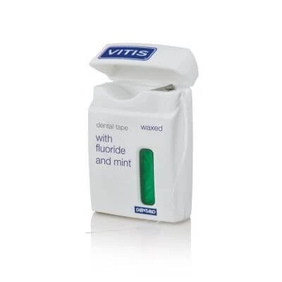 Bandă dentară Vitis fluor & mentă