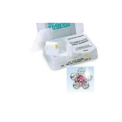 Cercei Inverness 120 floare cristal/paladiu roz