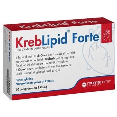 Kreblipid forte 30 comprimate 950 mg