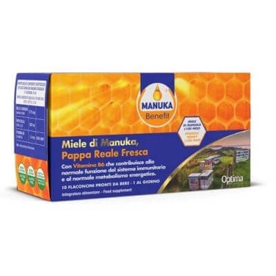 Manuka beneficiu jeleu regal vitamina b6 10 fiole 10 ml