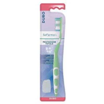 Perie de dinți cu peri duri Total Protection sofarmapiu'