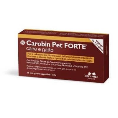Carobin pet forte 30 comprimate