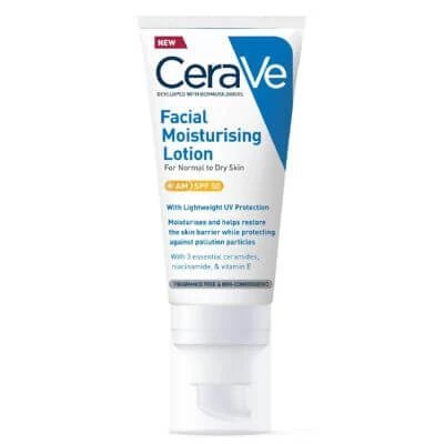 Cerave cremă de față hidratantă spf50 50 ml