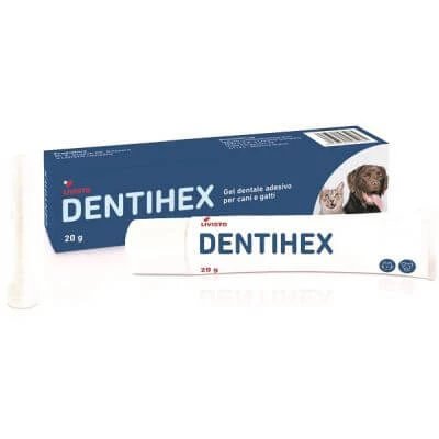 Dentihex gel dentar adeziv pentru câini și pisici 20 g