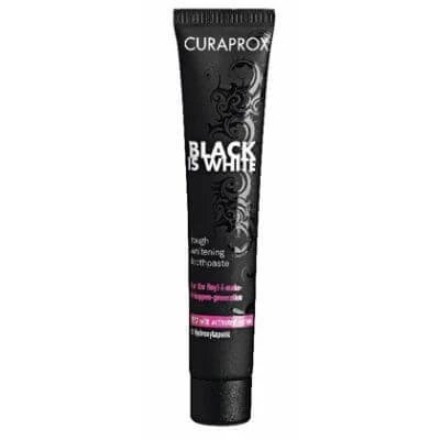 Curaprox black is white pastă de dinți revigorantă 90 ml