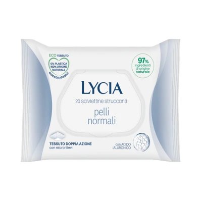 Lycia șervețele demachiante piele normală 20 bucăți