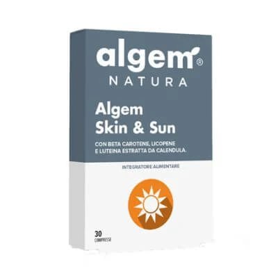 Algem skin & sun 30 comprimate